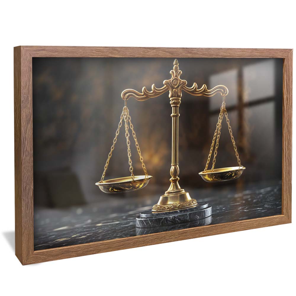 Symbol of Justice V2241 Canvas