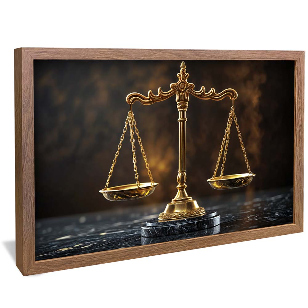 Symbol of Justice V2241 Canvas