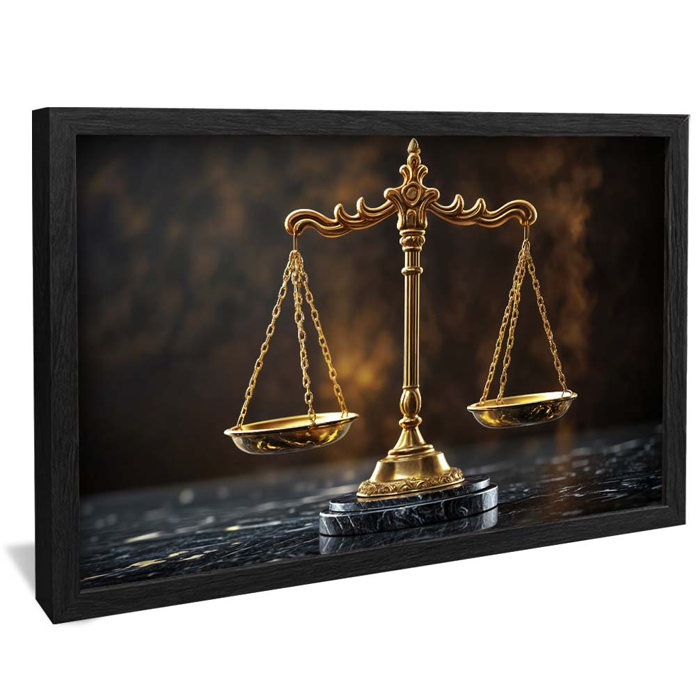 Symbol of Justice V2241 Canvas