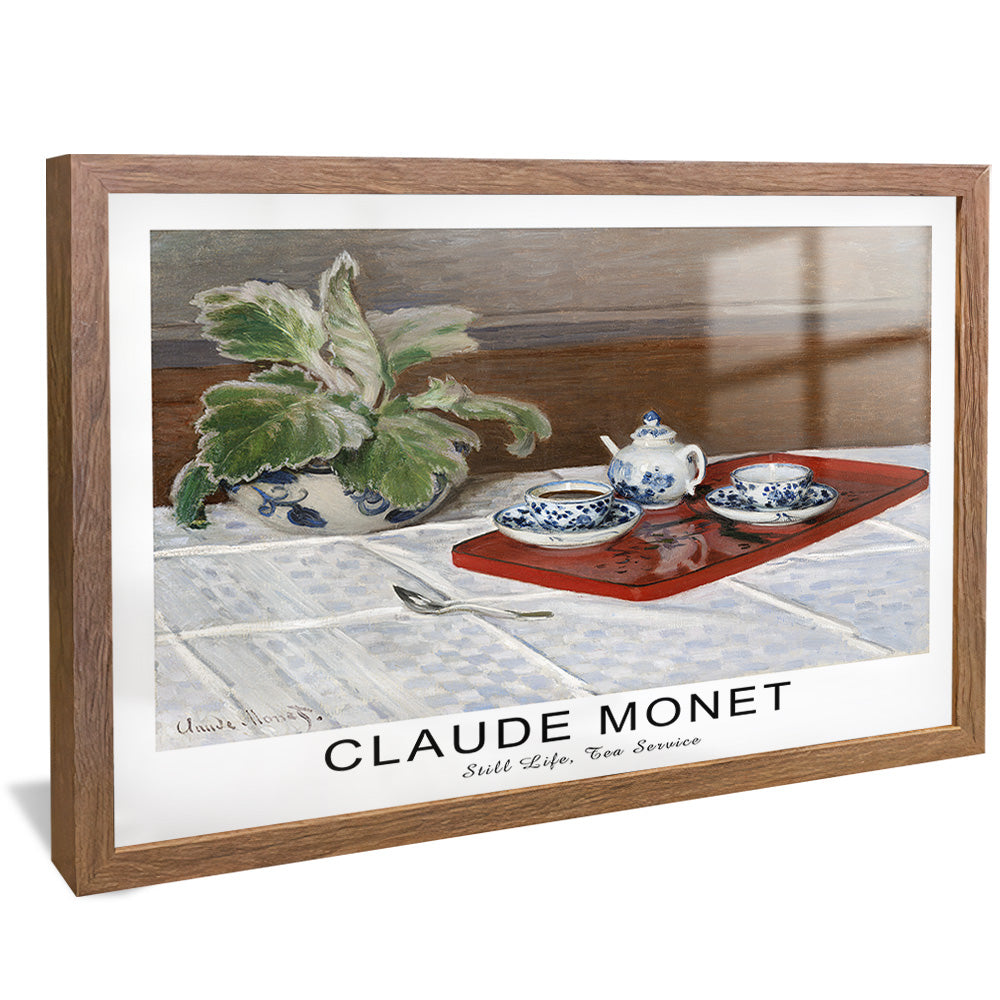 Claude Monet Still Life, Tea Service V2470 Canvas