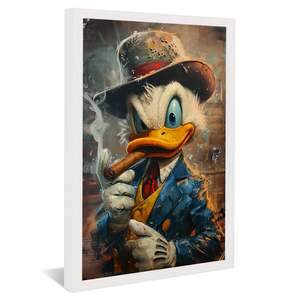 Scrooge McDuck Cuban Cigar V2210 Canvas