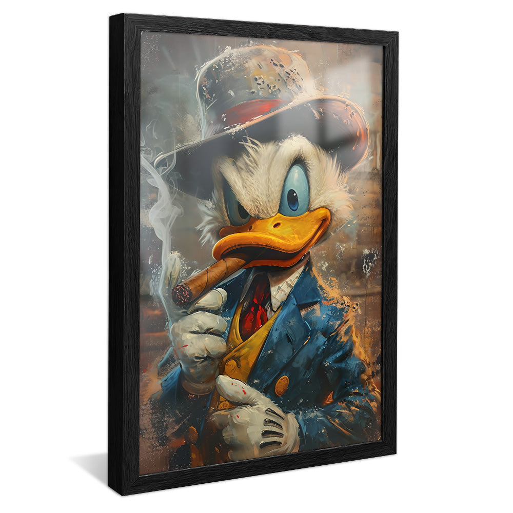 Scrooge McDuck Cuban Cigar V2210 Canvas