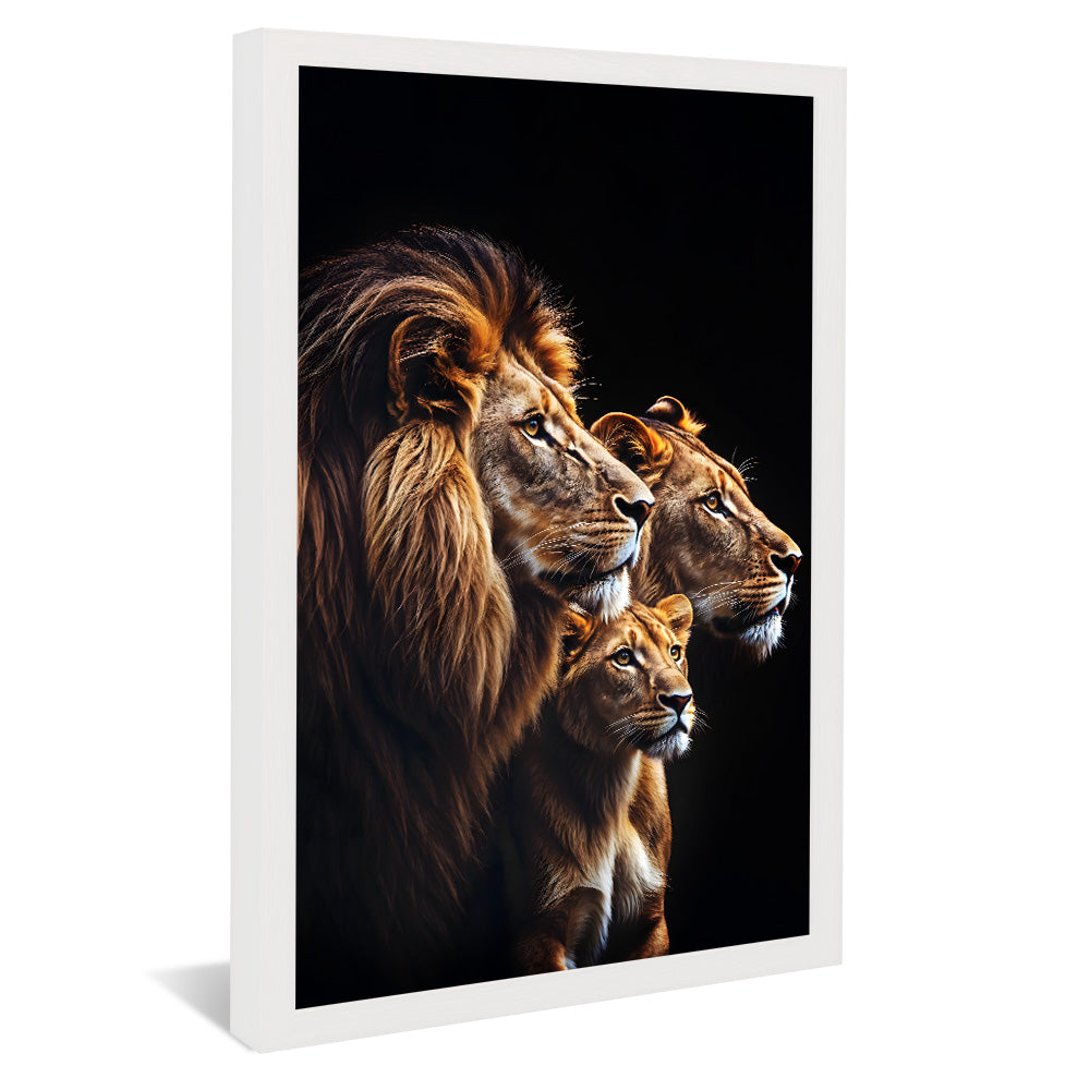 Lion Trio V2273 Canvas
