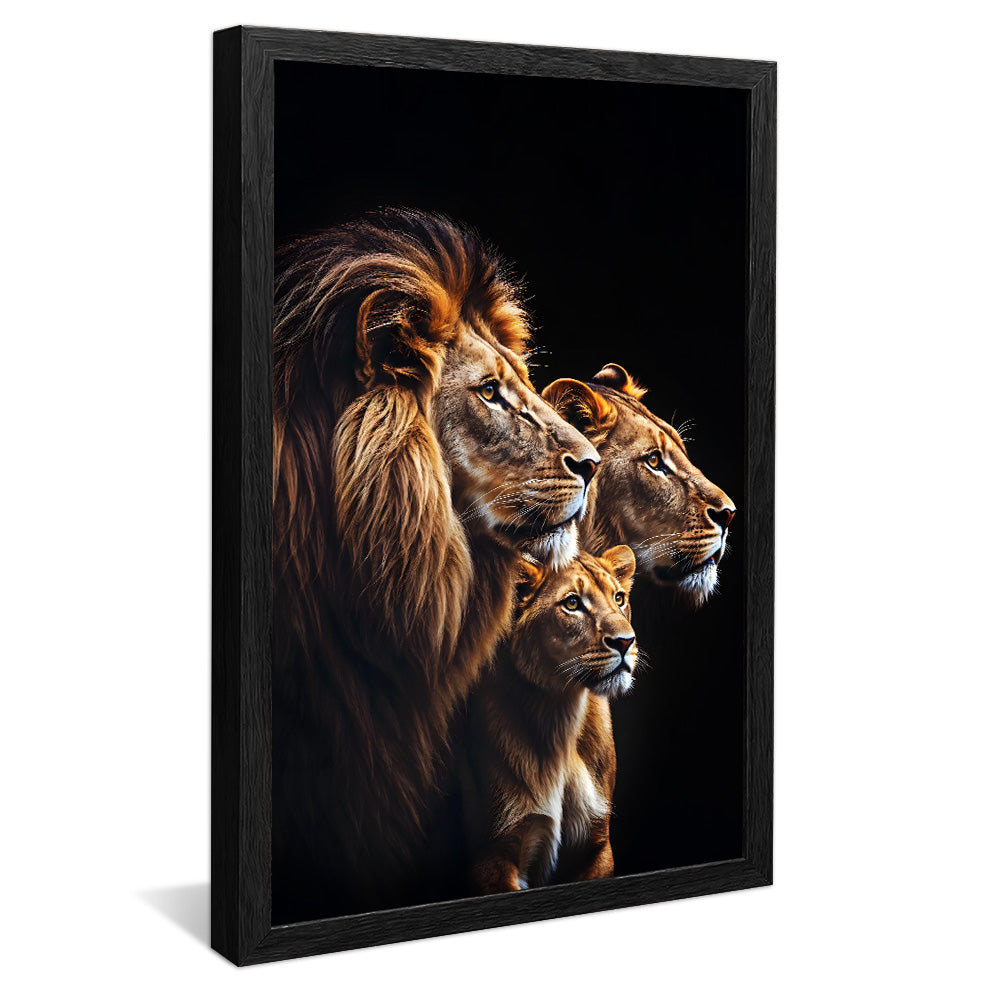 Lion Trio V2273 Canvas