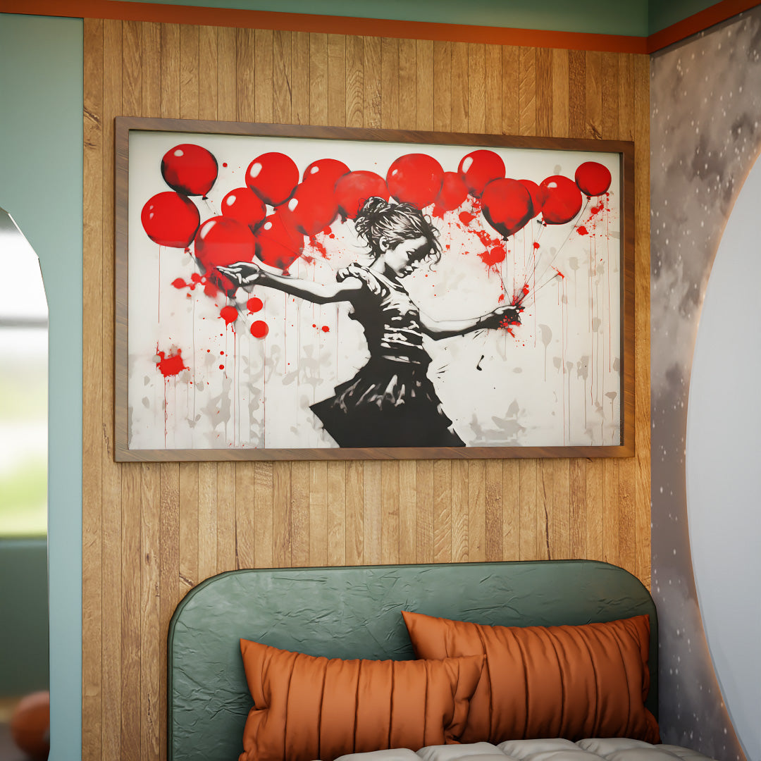 Banksy Flight of Innocence V2493 Canvas
