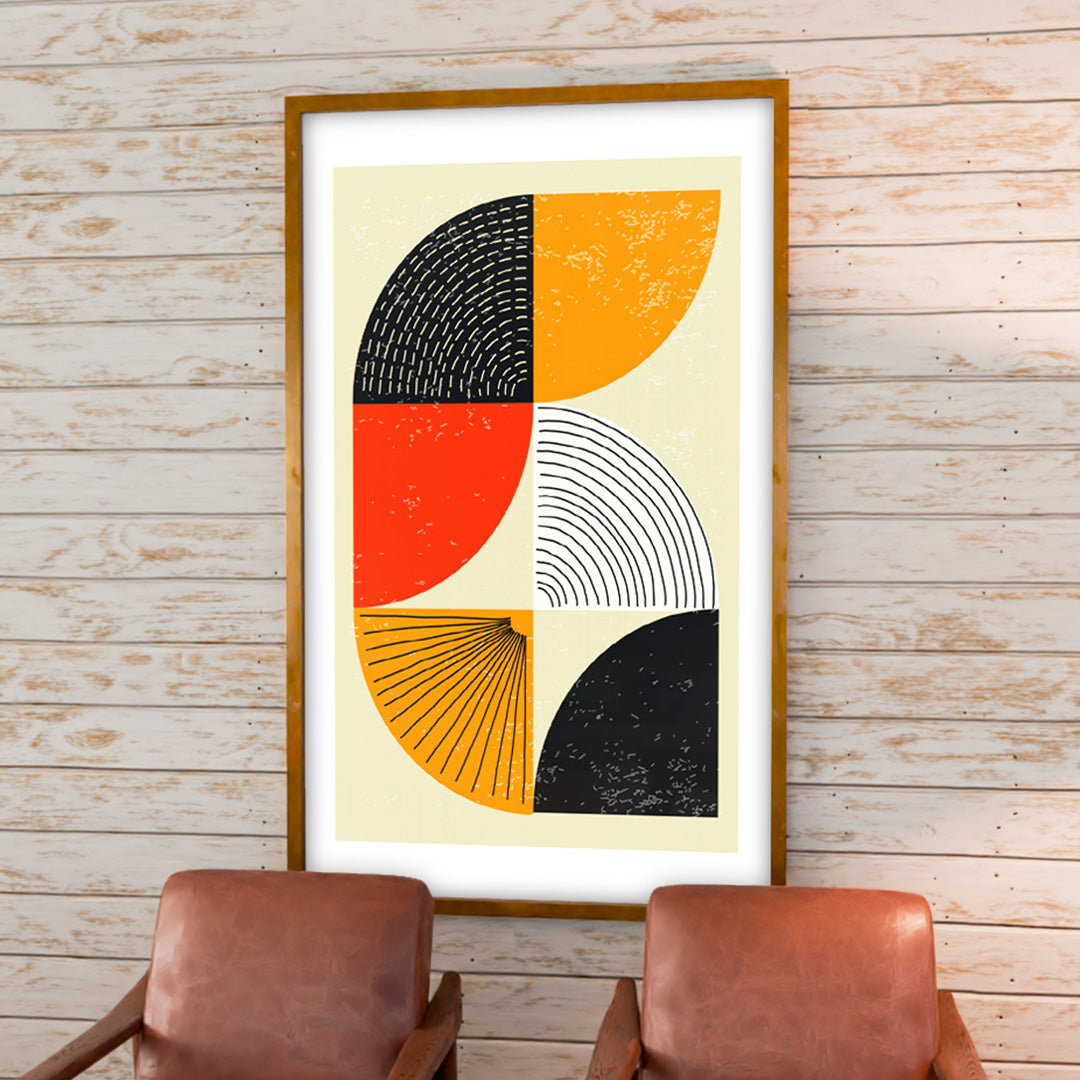 Bauhaus Geometric V2390 Canvas