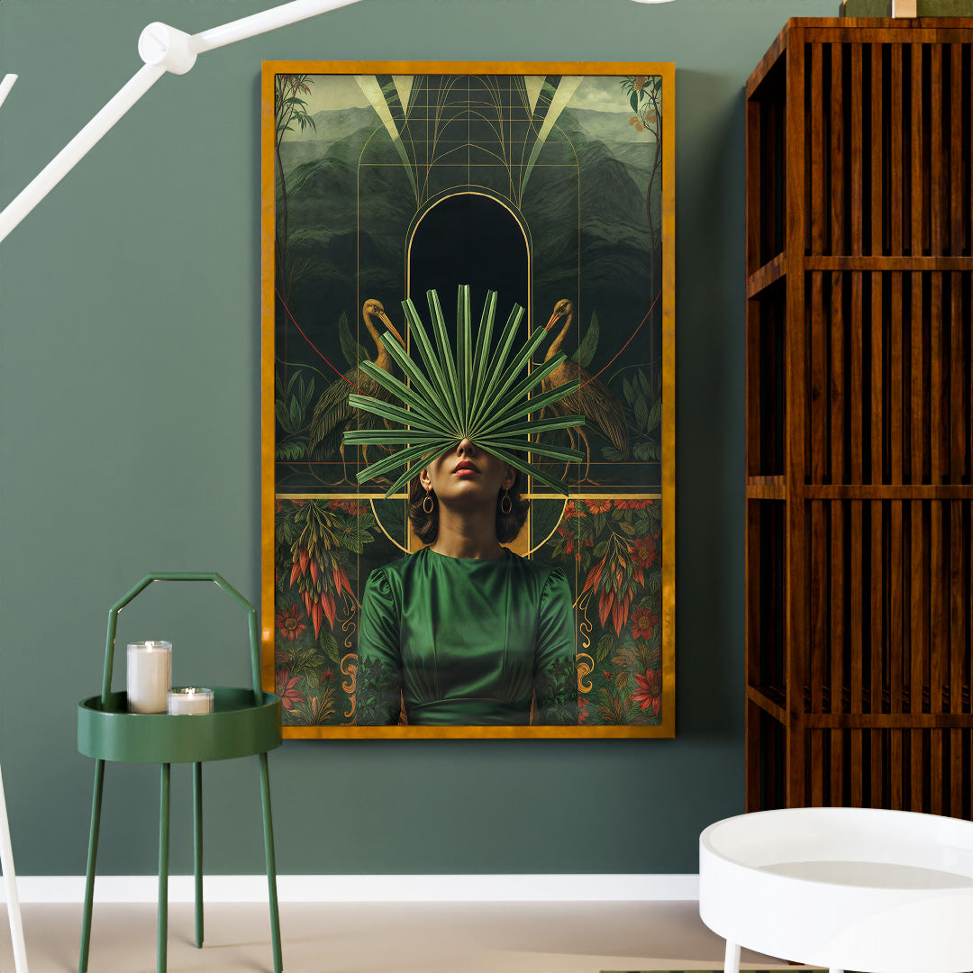 She Touched the Horizon V2285 Canvas