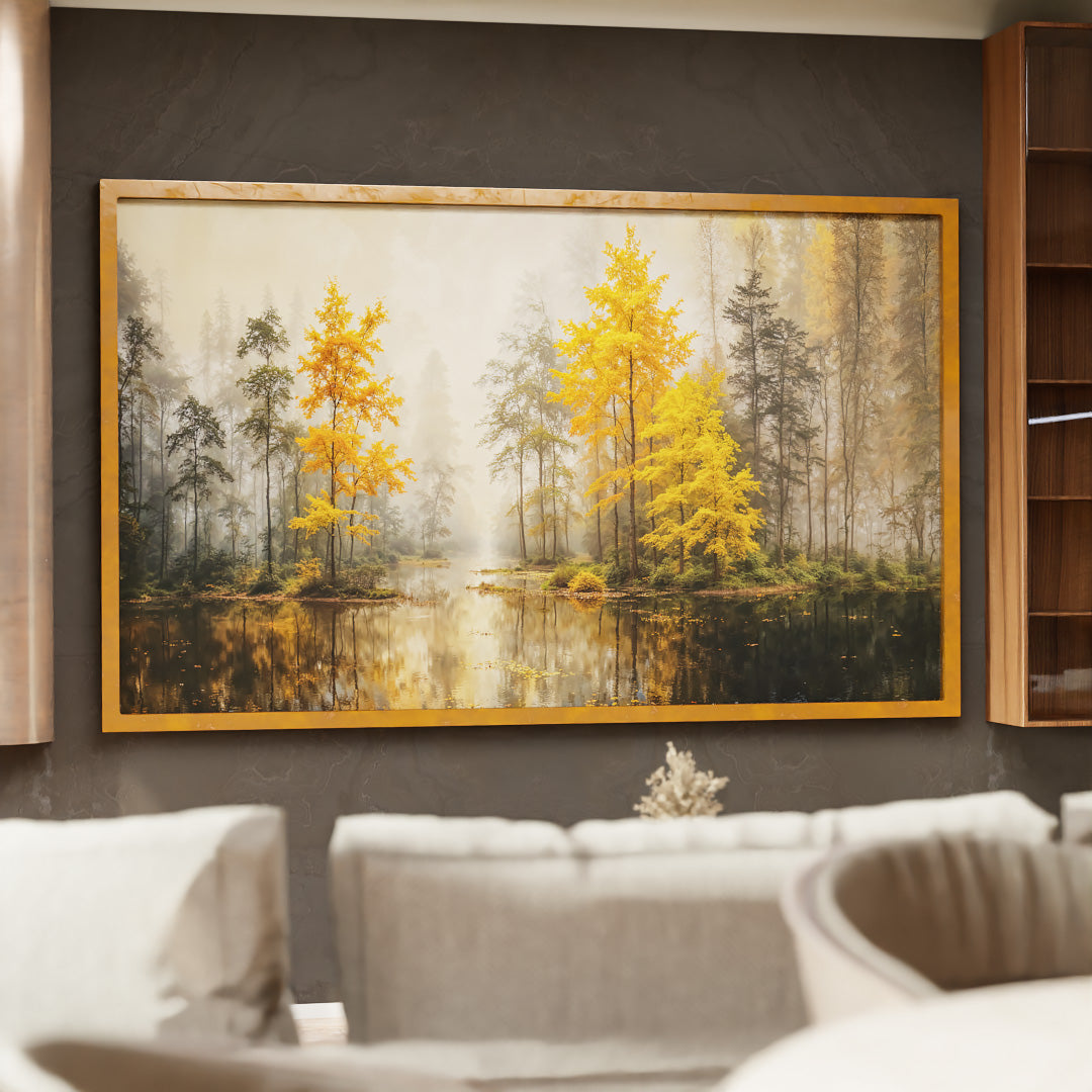 Forest and Lake V2409 Canvas