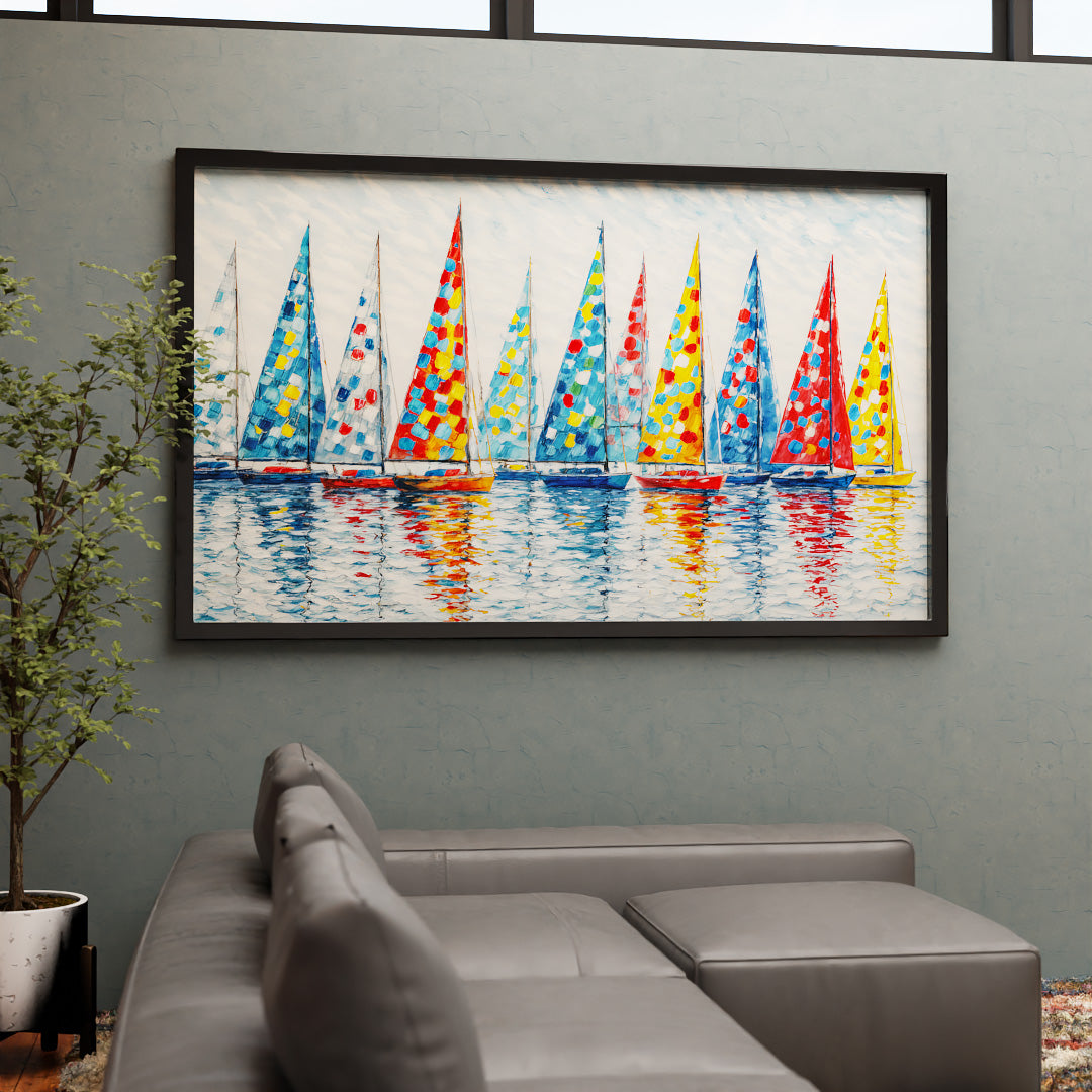 Harbor of Hues V2455 Canvas