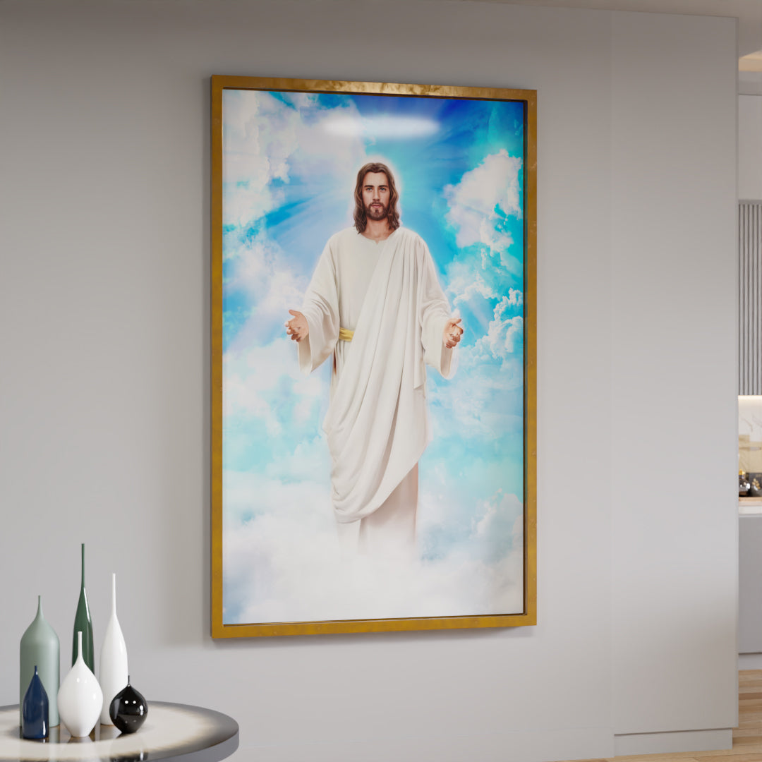 Decorative Canvas Jesus in His Kingdom V2163