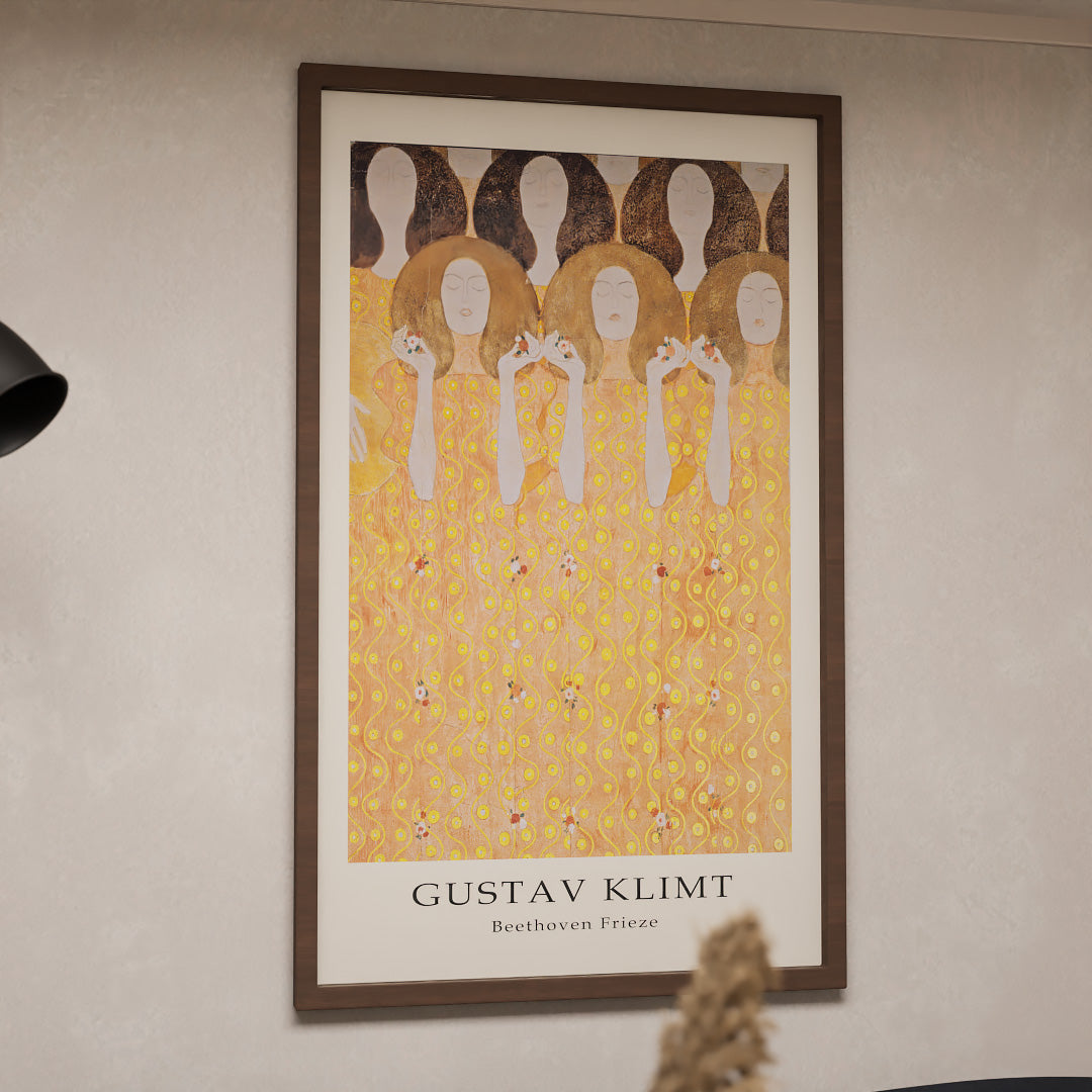 Gustav Klimt Beethoven Frieze V2382 Canvas