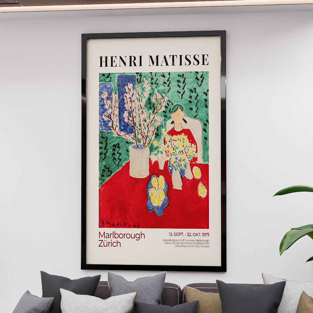 Henri Matisse MARLBOROUGH ZÜRICH V2391 Canvas