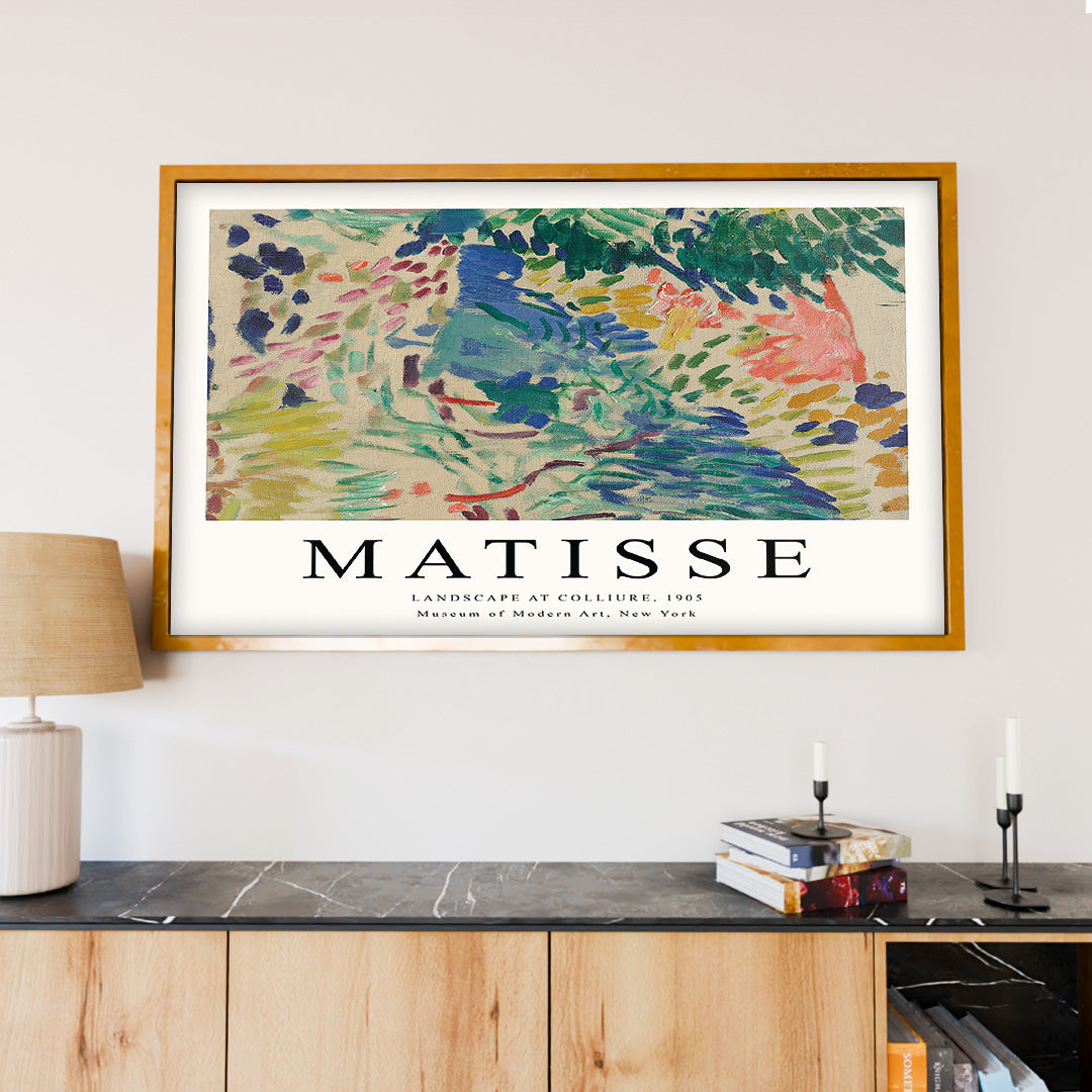 Henri Matisse Landscape at Colliure V2425 Canvas