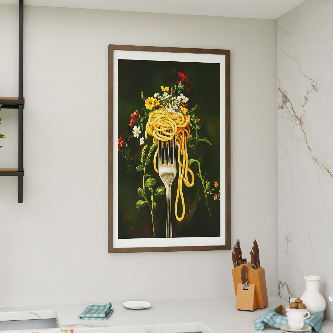 Spaghetti and Flavors V2496 Canvas