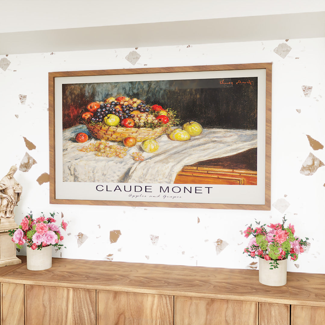 Claude Monet Apples and Grapes V2462 Canvas