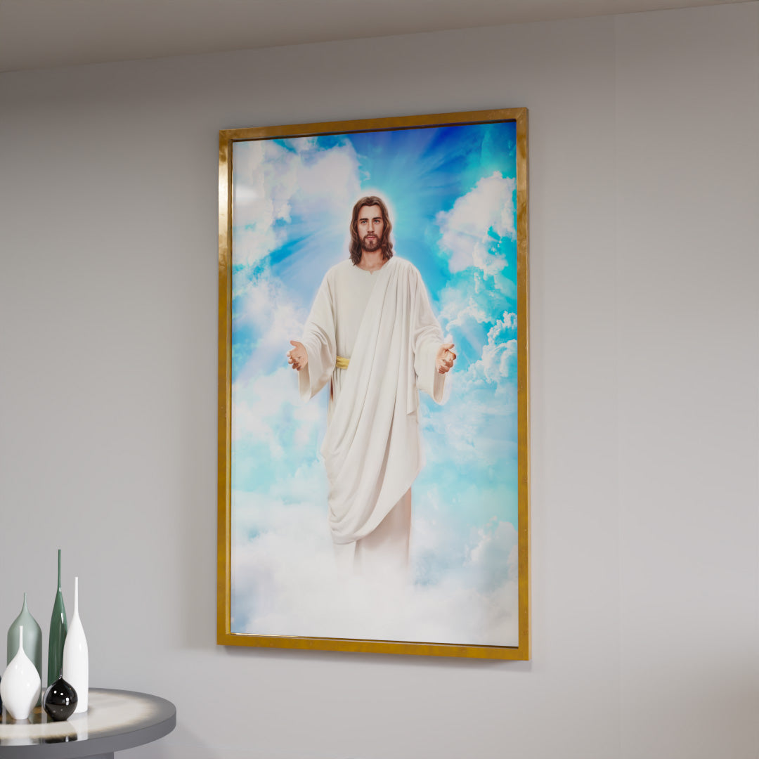 Decorative Canvas Jesus in His Kingdom V2163