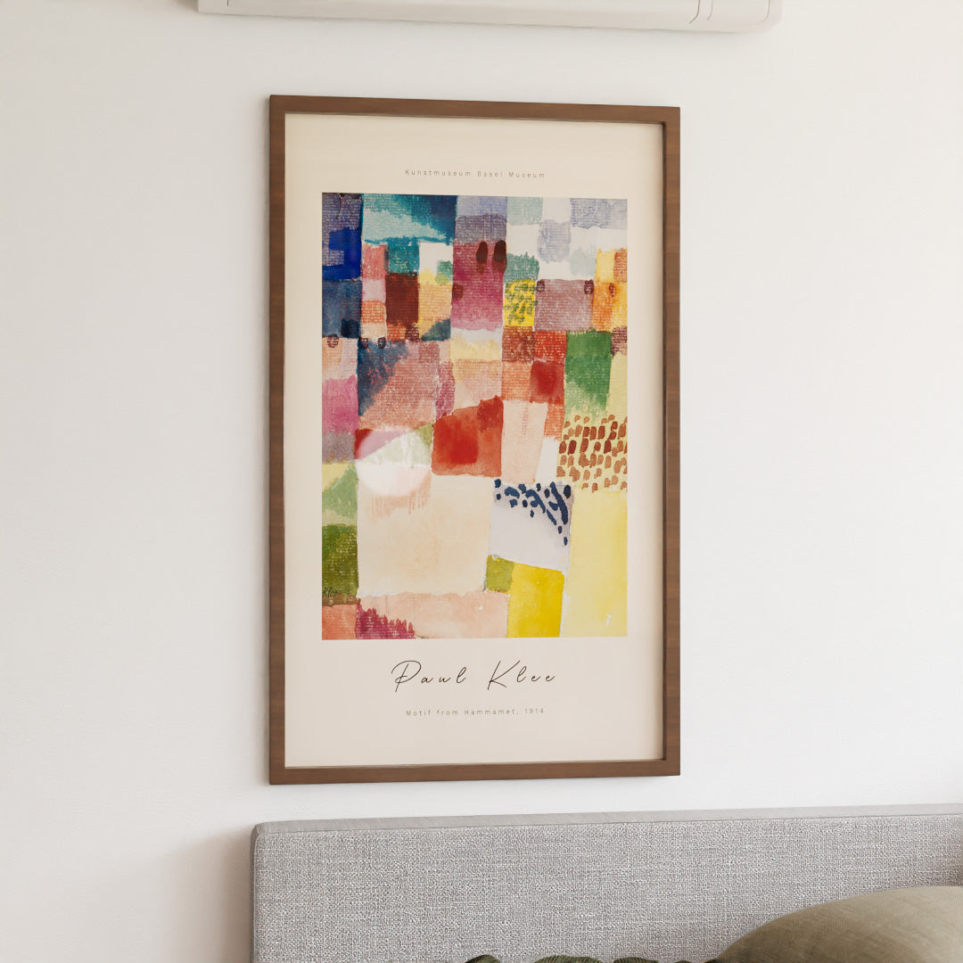 Paul Klee Motif de Mammamet V2367 Canvas