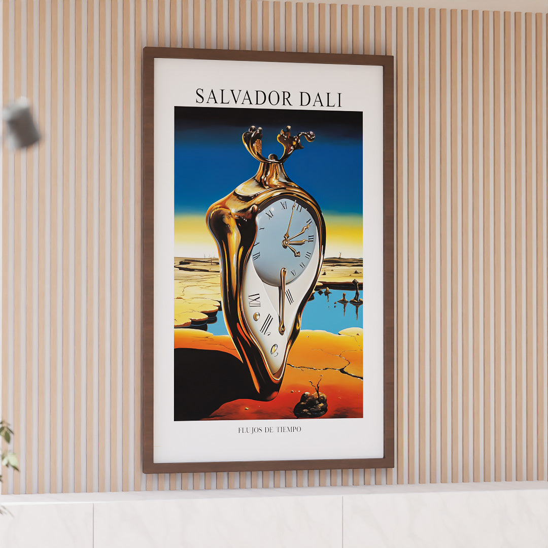 Salvador Dali Flujos de Tiempo V2373 Canvas