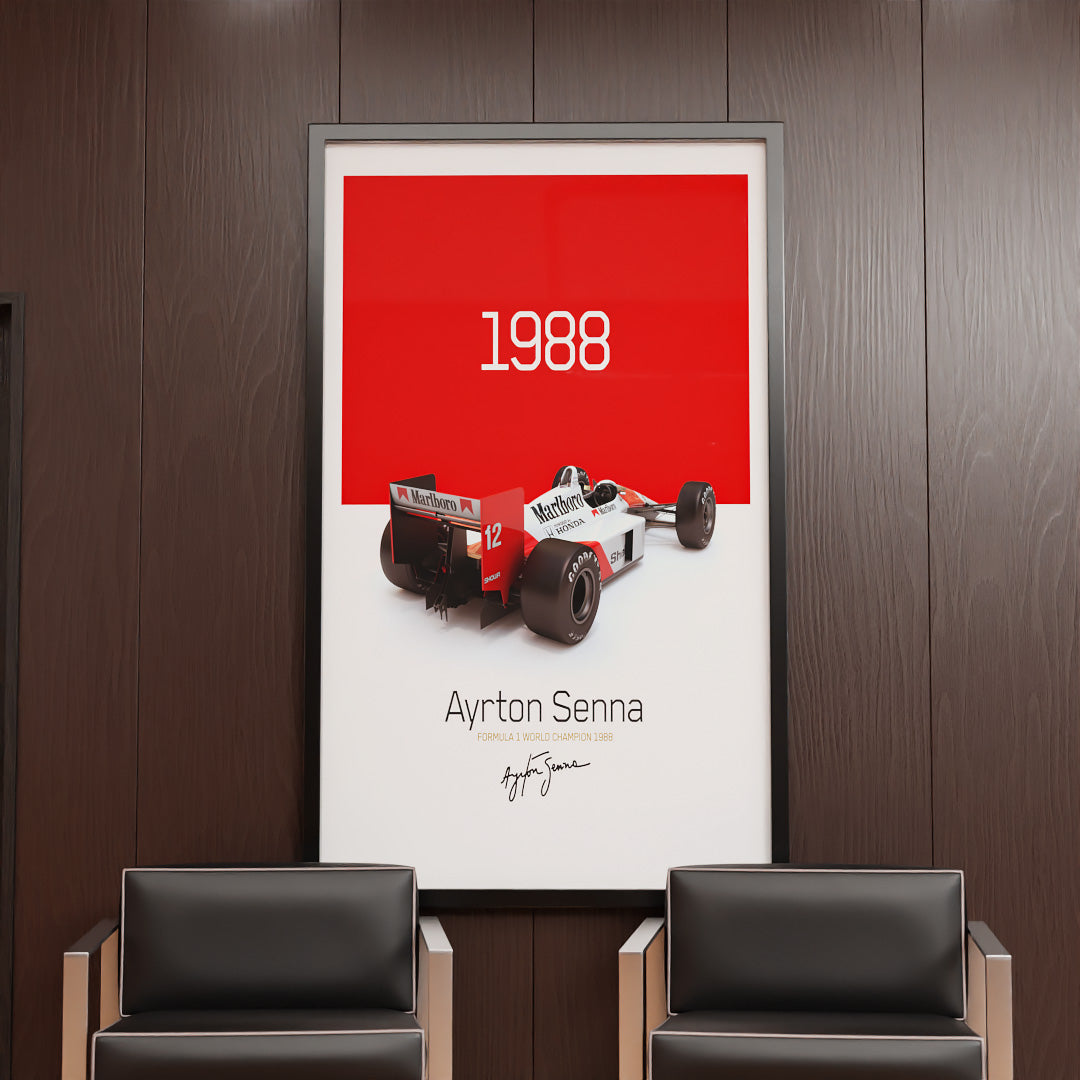 Senna McLaren 1988 V2433 Canvas