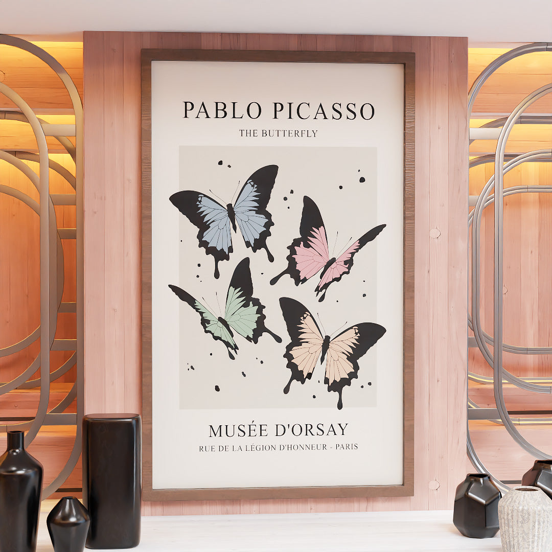Picasso The Butterfly V2395 Canvas