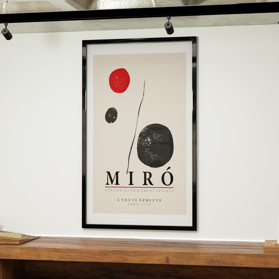 Joan Miro Á Toute Épreuve V2404 Canvas