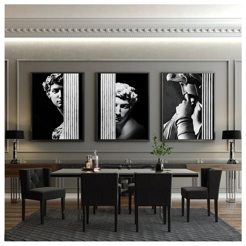 3 Pieces David Canvas