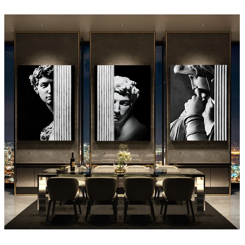 3 Pieces David Canvas