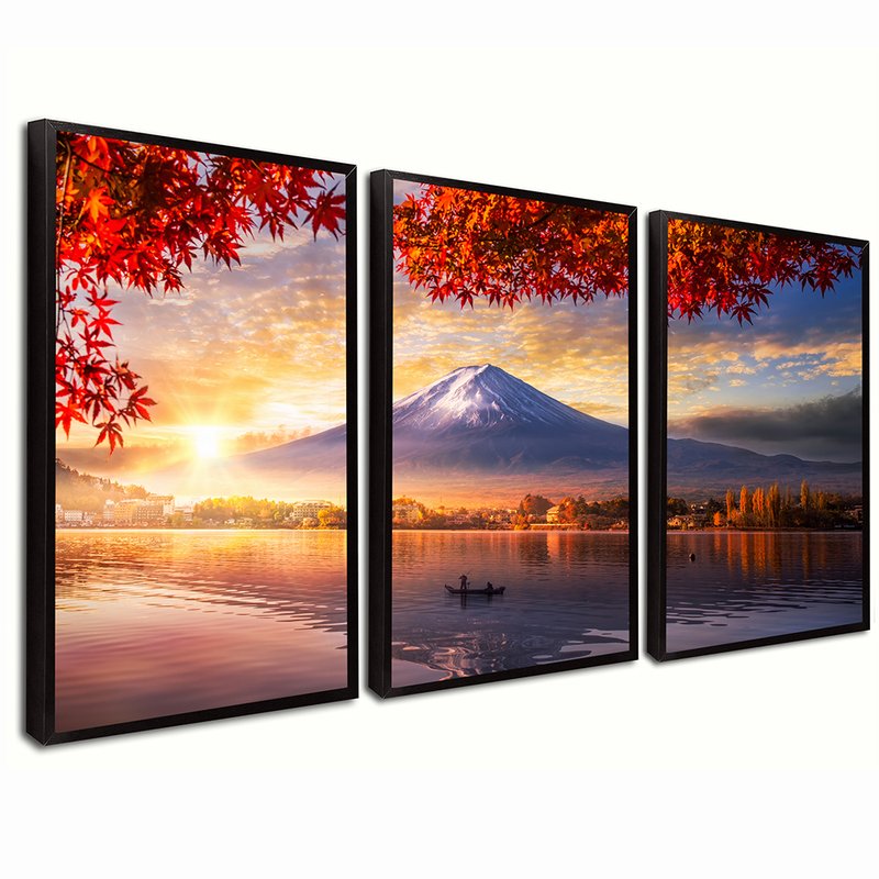 3 Pieces Horizon of the Mountain Canvas