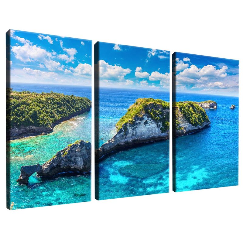 3 Pieces Natural Recanto V1663 Canvas