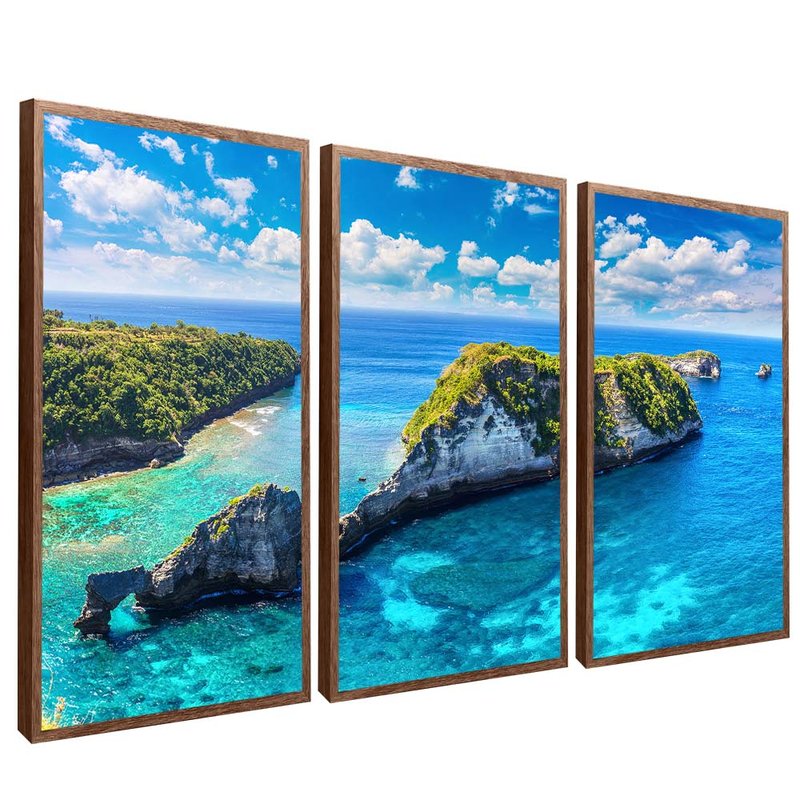 3 Pieces Natural Recanto V1663 Canvas