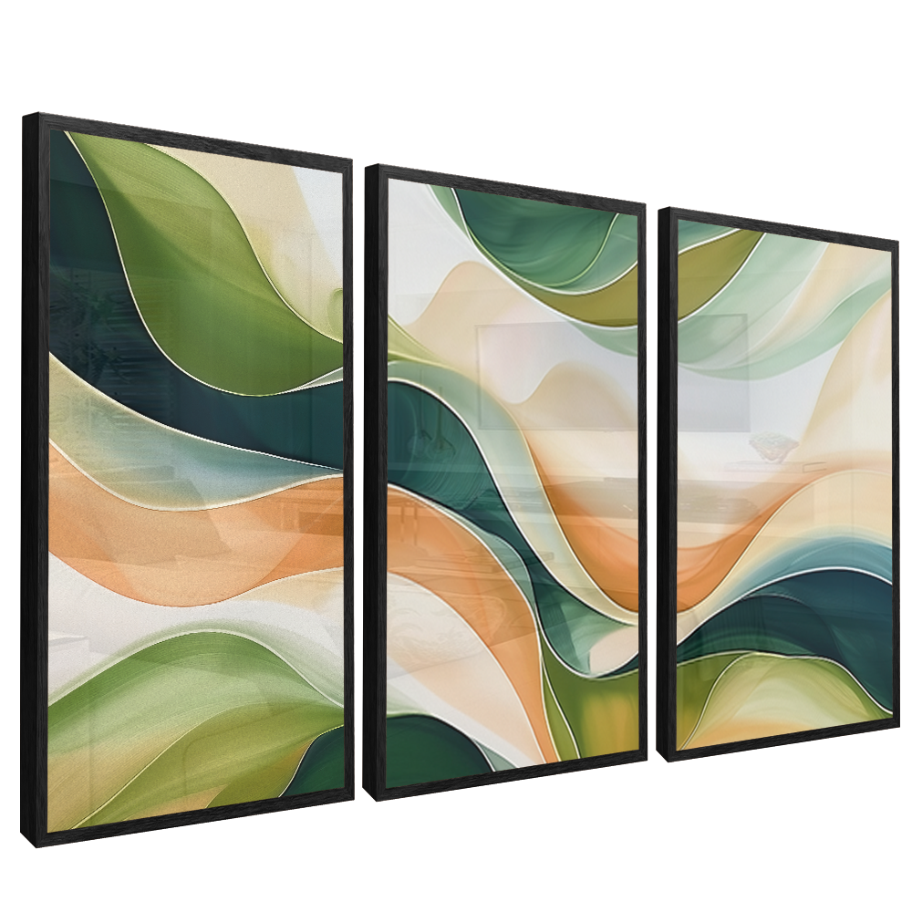 3 Pieces Tones and Colors V1501 Canvas