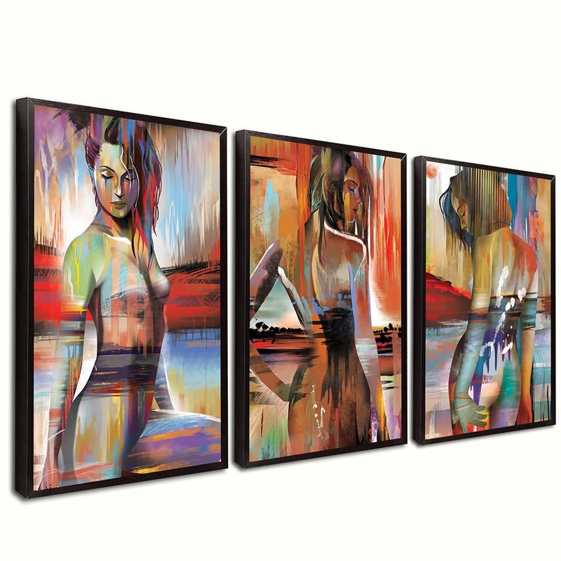 3 Pieces Women Horizon Canvas