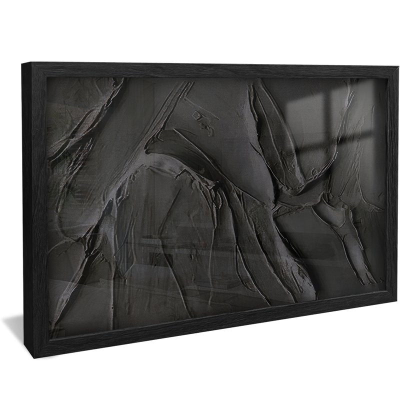 3d Black Canvas