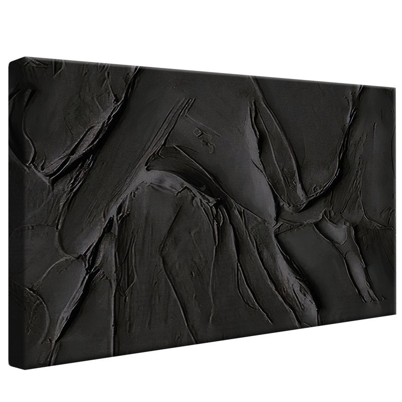 3d Black Canvas