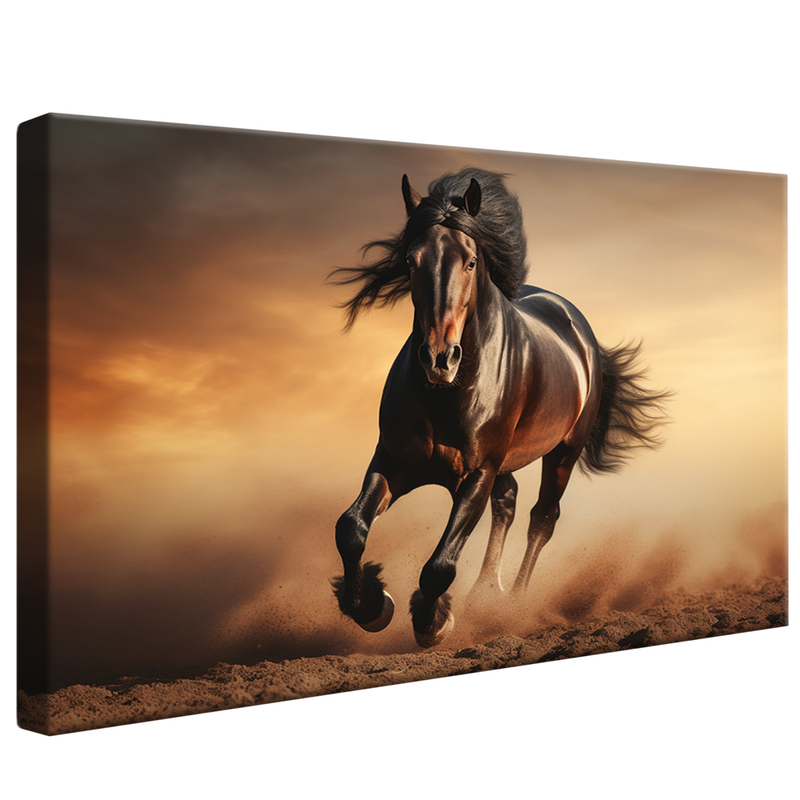 802 Corridor Horse Canvas