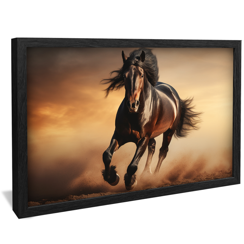 802 Corridor Horse Canvas