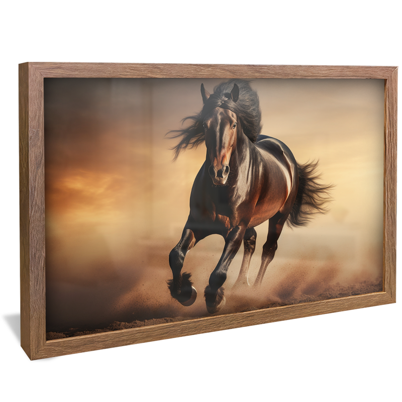 802 Corridor Horse Canvas