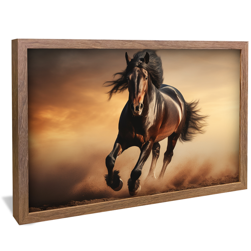 802 Corridor Horse Canvas