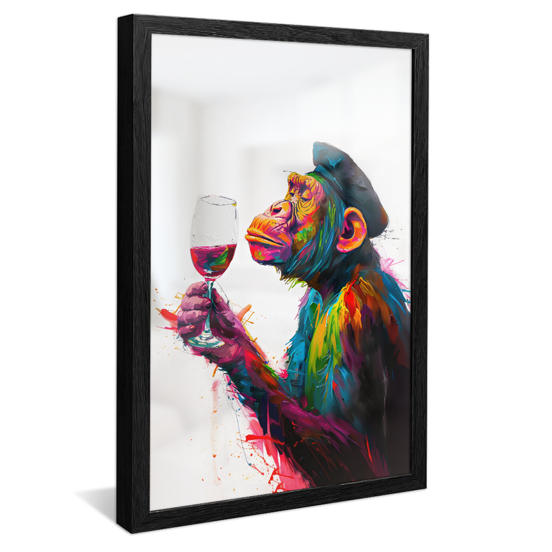 Toast Monkey V1262 Canvas