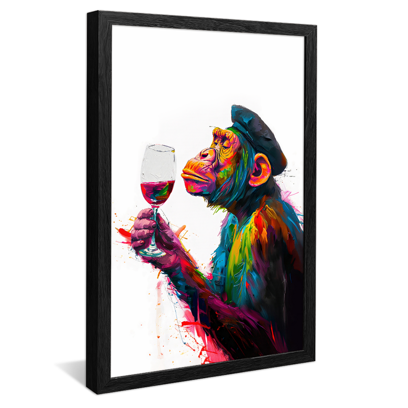Toast Monkey V1262 Canvas