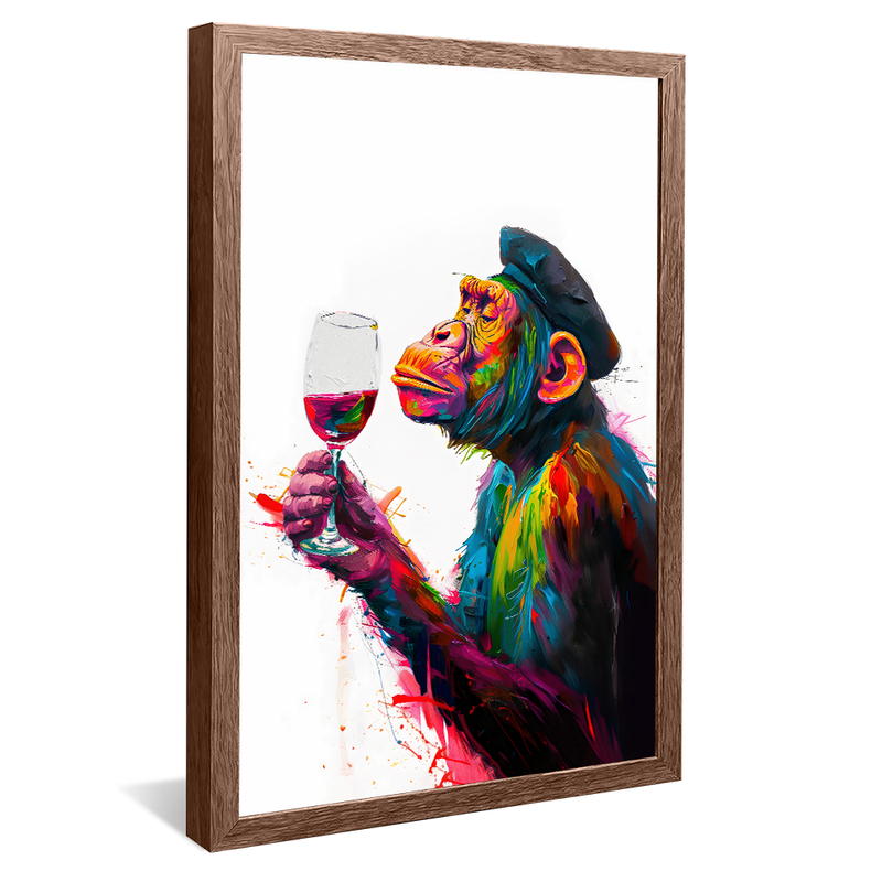 Toast Monkey V1262 Canvas