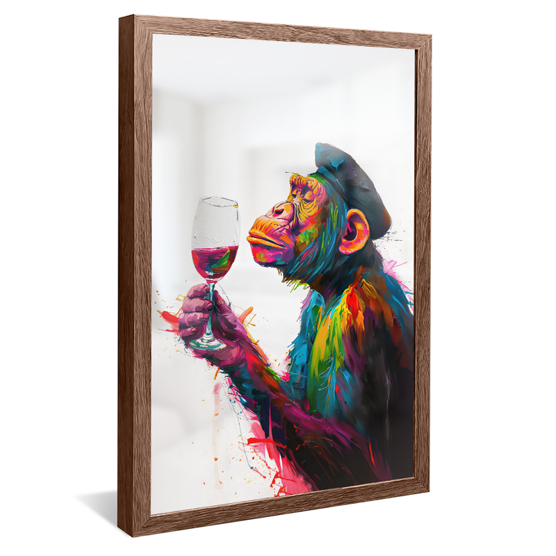 Toast Monkey V1262 Canvas