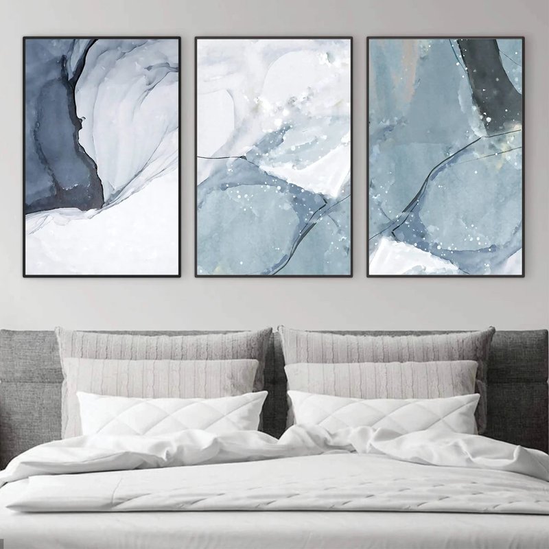 Abstract 3 -screens Canvas