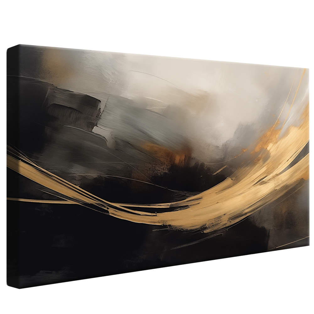 Abstract Brushstrokes Canvas V1052