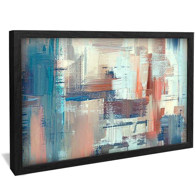 Abstract Brushstrokes V725 Canvas