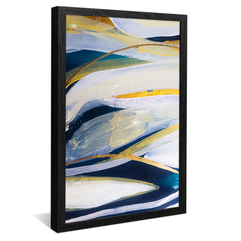 Abstract Colors Painting Effect V822 Canvas