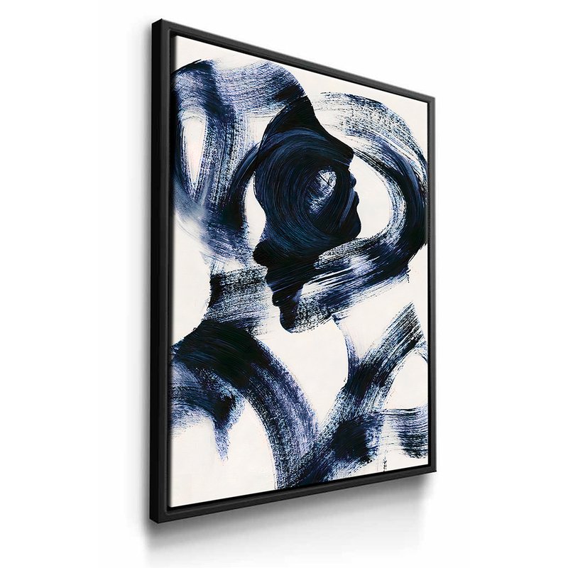 Abstract Couple Painting Canvas