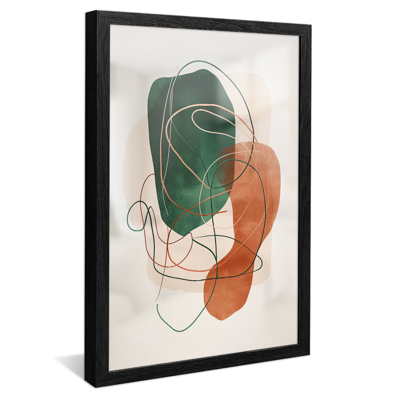 Abstract Drawing V1220 Canvas