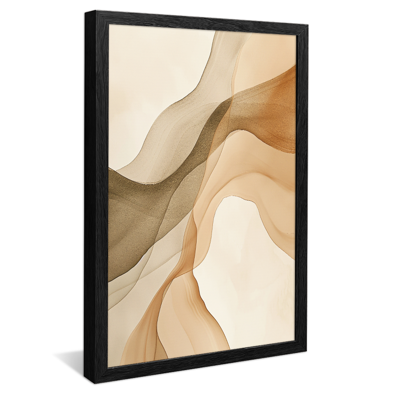 Abstract Earthy Tones V1299 Canvas