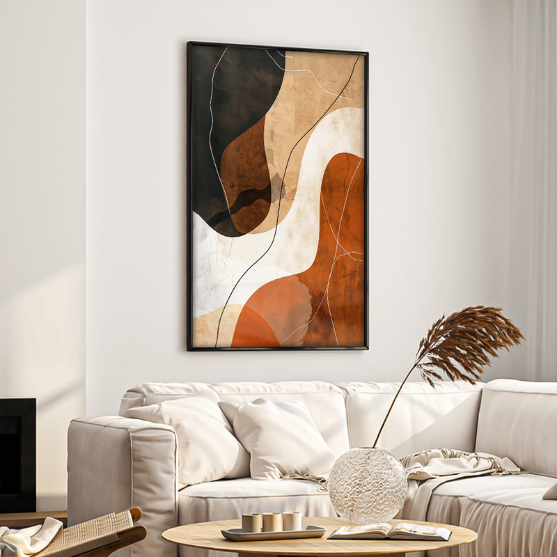 Abstract Forms V1595 Canvas